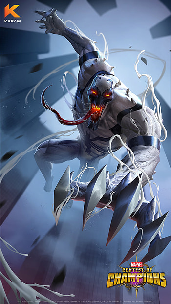 ANTI-VENOM, sky, electric blue HD phone wallpaper