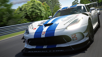Dodge SRT Viper In Nurburgring Nordschleife Récord, Nürburgring, Dodge Viper SRT10 ACR, Dodge Viper ACR, Dodge Viper, Dodge, video game, Assetto Corsa HD wallpaper