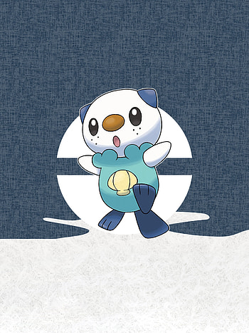 Pokemon Legends: Arceus Oshawott , Cat with monocle, Playful design, Digital artwork HD phone wallpaper