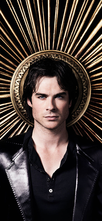 Damon Salvatore, Ian Somerhalder HD phone wallpaper