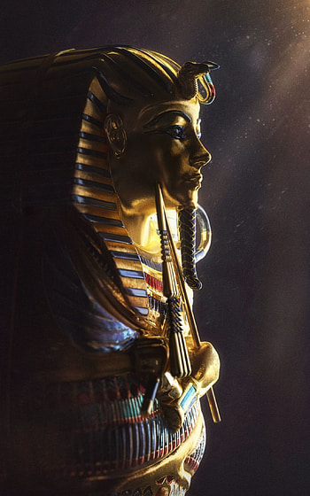 Mask of Tutankhamun, Egypt HD phone wallpaper