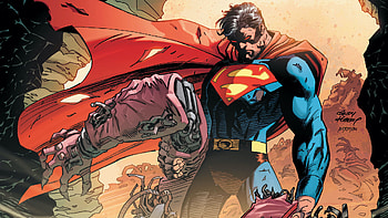 Superman: Up in the Sky HD wallpaper
