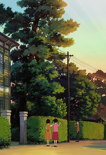 Studio Ghibli, Scenery, , Aesthetic HD phone wallpaper