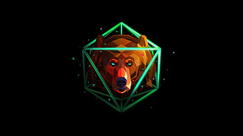 Artwork, Bears HD wallpaper