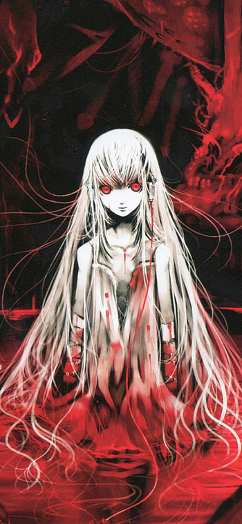 Mystic Anime Girl: Dark Elegance , Anime, girl, anime girl HD phone wallpaper
