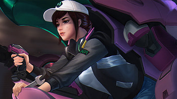 Overwatch Dva Artwork , dva-overwatch, overwatch, games, artwork, artist, digital-art, artstation HD wallpaper