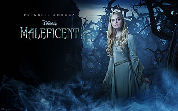 Disney, Maleficent, Elle Fanning, Movie, Princess Aurora HD wallpaper