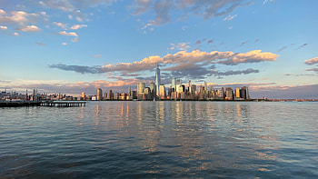 Cities, Sky, Sea, Architecture, City, Building HD wallpaper