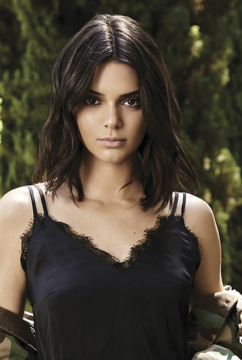 Kendall Jenner, Pacsun brunette, Famous fashion model, Samsung Galaxy S8 HD phone wallpaper