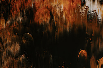 Abstract, Divorces, Paint, Brown, Flow, Drips HD wallpaper