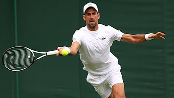 Wimbledon 2023 Tennis Star Action, Wimbledon 2023, Novak Djokovic, tennis, Sports HD wallpaper