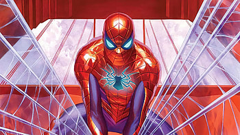 Spider Man On Bridge, spiderman, superheroes, artwork HD wallpaper