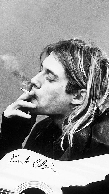 Kurt Cobain, Short hairstyles inspiration HD phone wallpaper
