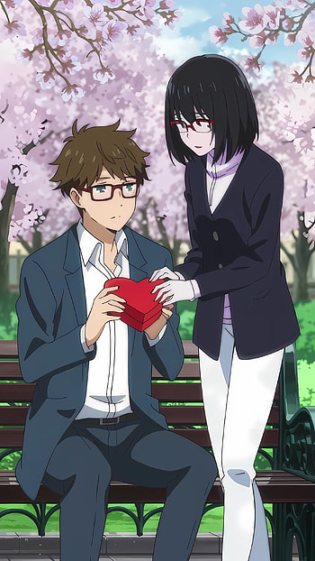 Girl & Boy Anime, Anime, boy, girl, anime girl, anime boy HD phone wallpaper