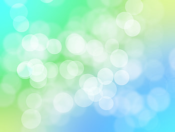 Gradient, bokeh, abstract, blue green HD wallpaper