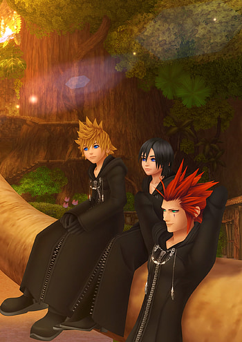 Kingdom Hearts 358/2 Days, Kingdom Hearts franchise, Axel character, Keyblade wielders HD phone wallpaper