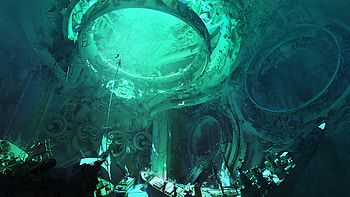 Enchanted Abyss: Fantasy Underwater Realm, fantasy, underwater HD wallpaper