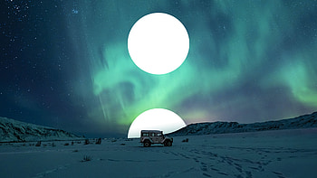 Conquering Peaks With The Aurora Jeep, cars, jeep, aurora, behance HD wallpaper