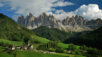 Dolomites , Stunning backgrounds, Majestic peaks, Natural beauty HD wallpaper