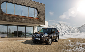 Toyota Land Cruiser, black, SUV HD wallpaper