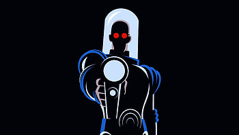 Mr. ze, Batman: the animated series, tv series, minimal, dark, villain HD wallpaper