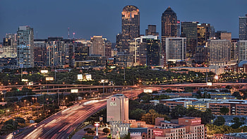 Dallas Texas, Dallas city, Dallas skyline, Dallas urban HD wallpaper