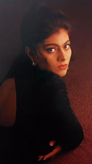 Kajol, bollywood actress, vintage HD phone wallpaper