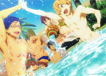 ! Iwatobi Swim Club, Megane, Nagisa Hazuki, Makoto Tachibana, Water, Boys, Anime, Rin Matsuoka, Haruka Nanase, Anime guys, Cute, Rei Ryugazaki, Splash , Desert, Iwatobi Swim Club, Kawaii, Male HD wallpaper