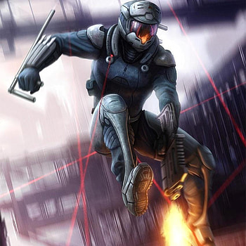 Fracture, adventure, action, video game, cg, weapon, halo, fire, stunt HD wallpaper