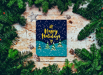 Happy holidays, Merry Christmas, Happy New Year, 2020, greetings card HD wallpaper