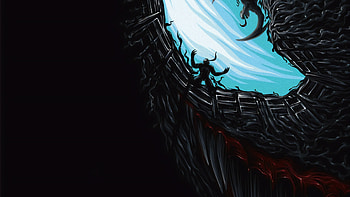 Venom Movie New Poster Artwork, venom-movie, venom, movies, 2018-movies, poster, artwork HD wallpaper