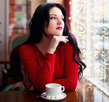 Good morning, coffee, morning, graphy, woman HD wallpaper