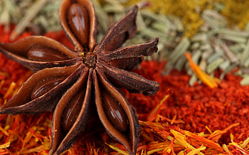 Star anise, Saffron HD wallpaper