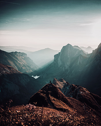 Nature, Mountains, Vertex, Privacy, Seclusion, Tops, Switzerland, Loneliness HD phone wallpaper