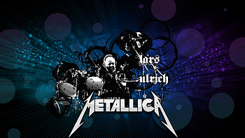 metallica, drum, name HD wallpaper