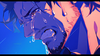 Emotional Tears: A Anime, Anime, sad, crying, tears, sad anime HD wallpaper