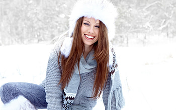 a supermodel that is now an eskimo, sexy, teen, hot, cute, girl HD wallpaper