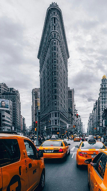 Flatiron Building, New York City HD phone wallpaper