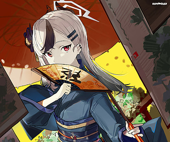 Onikata Kayoko, Onikata Kayoko, video game, Blue Archive HD wallpaper