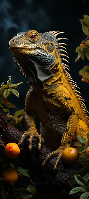 Majestic Iguana , Animal HD phone wallpaper