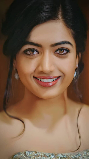 Rashmika, kannada actress, beautiful HD phone wallpaper