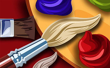 Miscellanea, Miscellaneous, Paint, Brush, Artist, Palette HD wallpaper