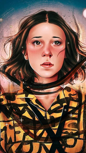 Stranger Things 4, Eleven, Sad Girl HD phone wallpaper
