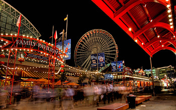 Ferris Wheel, parks, ferris, architecture, wheel HD wallpaper