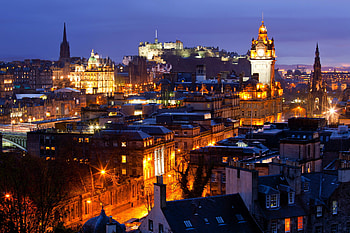 Edinburgh, Scotland, Travels, Night HD wallpaper