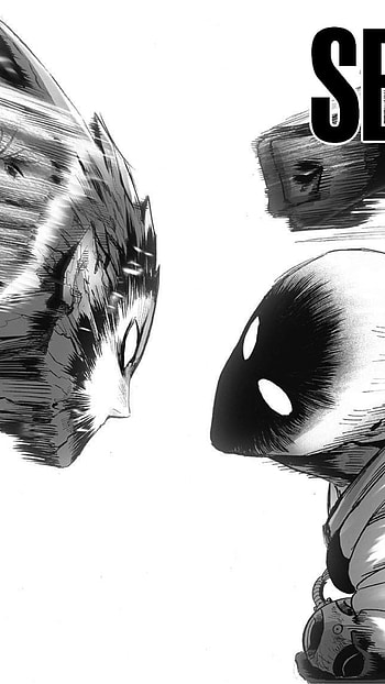 Garou manga, garou_vs_saitama, mode_saitama, one_punch_man HD phone wallpaper
