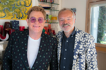Graham Norton, Exclusive interview, Elton John HD wallpaper