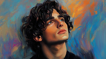 Artistic of Timothée Chalamet, Timothée Chalamet, artistic, Celebrity HD wallpaper