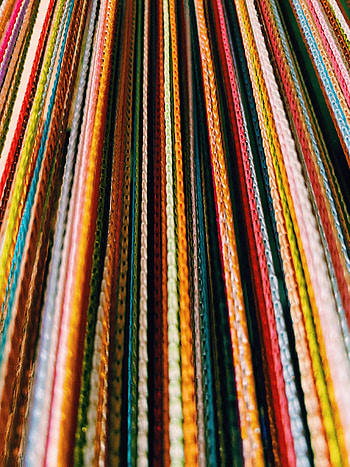 Ropes, Cordage, Multicolored, Motley, Texture, Textures, Stripes, Streaks, Threads, Thread HD phone wallpaper