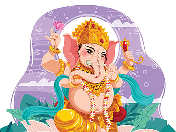 Lord Ganesha Hinduism, god, Lord, Ganesha, Hinduism, hindu HD wallpaper
